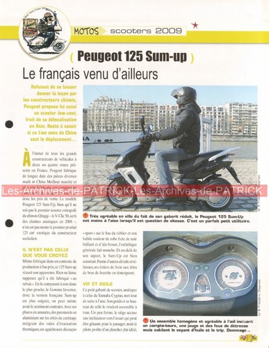 Peugeot 125 sum 2009 joe - 2009,