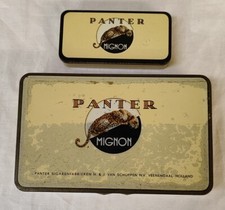 2 Boîtes Anciennes Cigares Panter Mignon / Vide
