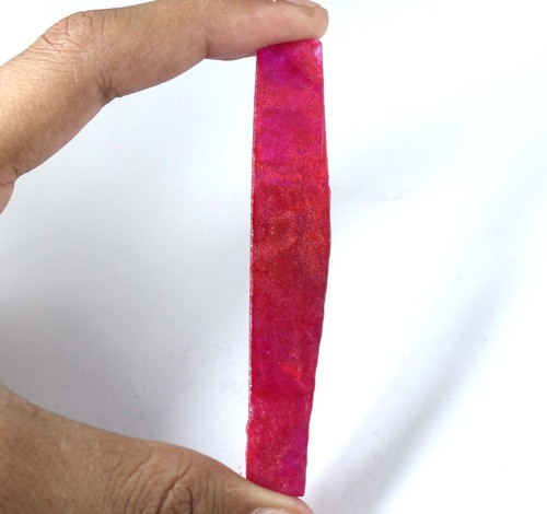 Tranche brute rubis naturel - brute,