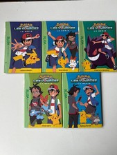 lot 5 Livres POKEMON Les Voyages, la Série - la Bibliothèque Verte
