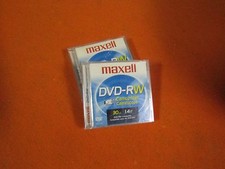 4 Maxell DVD-RW Camcorder