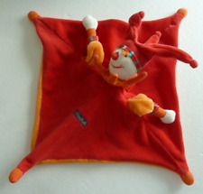 S4. DOUDOU PLAT MOULIN ROTY CLOWN LUTIN DRAGOBERT ROUGE ORANGE TBE