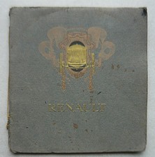 Ancien catalogue Automobiles