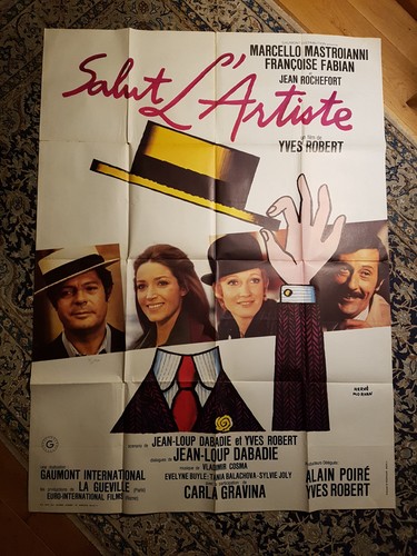 Affiche 1973 SALUT L'ARTISTE