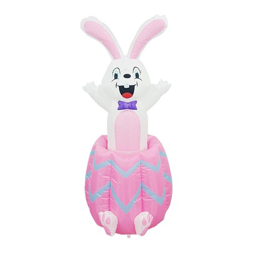 Lapin pâques gonflable - lapin,