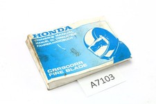 Honda CBR 900 RR - Manuel du propriétaire A7103