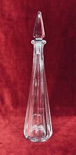 BACCARAT DECANTER CARAFE ROEMER MALMAISON COMPIEGNE CRISTAL TAILLÉ COTES PLATES