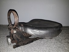 Ancienne selle moto - ancienne, dunlop