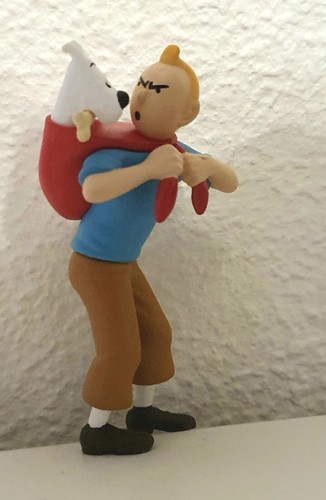 Figurine statuette tintin - figurine,