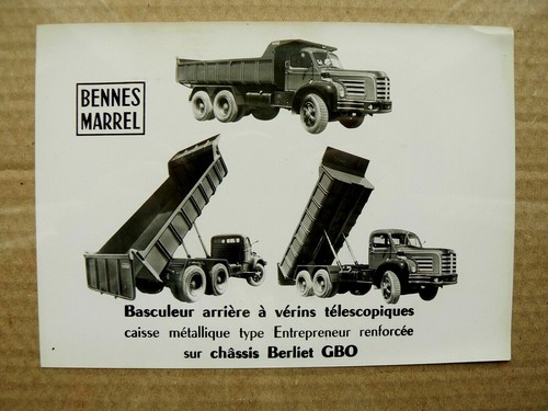 Photo ancienne camion berliet - photo,