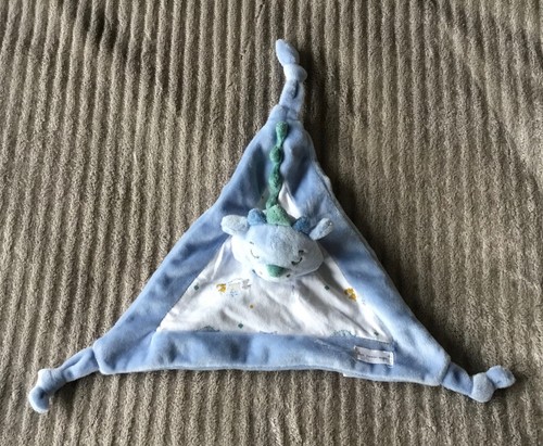 Doudou dinosaure dragon bleu - doudou,