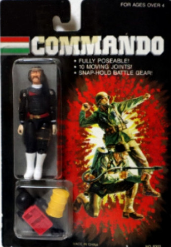 Figurine vintage 1985 commando - vintage,