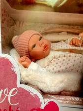 poupon neuf reborn collection love bebe premium arias 40 cm 1,4 g bebe fille