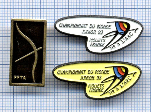 Pin ffta france championnat - pin's,
