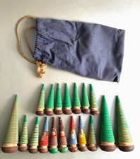 Vieux Jouet en Bois 18 Arbre