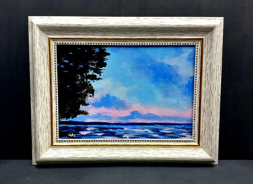 Tableautin acrylique le lac - ,