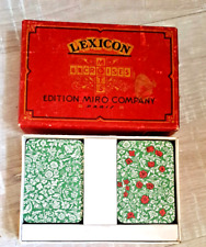 Ancien jeu LEXICON Mots Croisés Miro Company