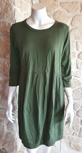 Robe unie kaki - , talia