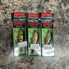 LOT OF 3 RAPALA COUNTDOWN
