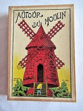 JEU DE PATIENCE ou CASSE TETE - AUTOUR DU MOULIN - COMPLET + REGLE DU JEU