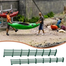 Garde-corps d'autoroute miniature pour vitrine de jardin féerique micro