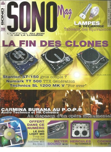 Sono magazine 289 carmina - sono, n°289