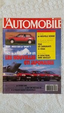 L'AUTOMOBILE N°497 11/1987 AX