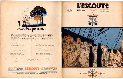 Scout france 191 noël - scout,