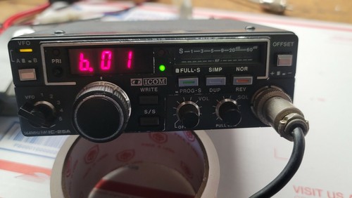 Icom 25a vhf meter - vhf, 2