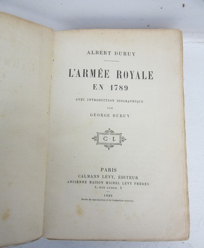 Livre ancien révolution 1789 - livre,