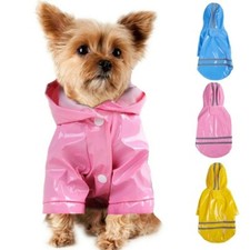 Raincoat for dog cat pet pink yellow various sizes and color you choose 
