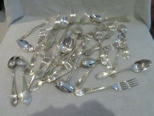 18 couverts de table st LXVI SFAM attributs musicaux dinner forks spoons Neuf et