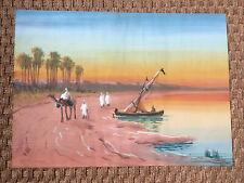 Gouache Orientaliste Signée R. Blossier