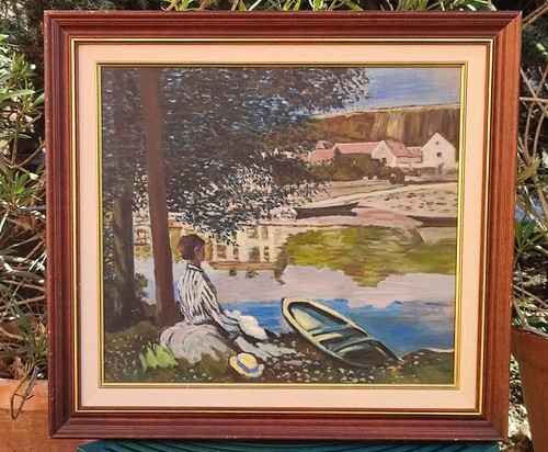 Ancien tableau panneau - tableau,