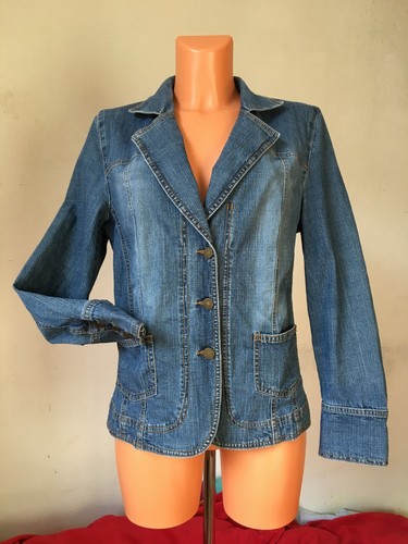 Jolie veste jean cintrée - en,
