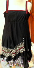 robe  noir la mode est a vous LMV taille 38 40 modele * shaman * TBE