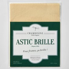 Astic Brille Impregna - Chiffon 30x20cm - Chamoisine pour bijoux en Or & Argent