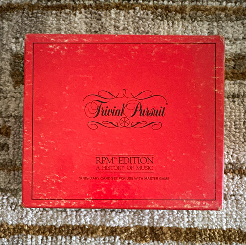 Trivial pursuit rpm edition - rpm,