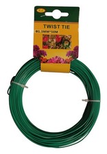 Fil d’attache en fer galvanisé twist tie 1mm x 50 m
