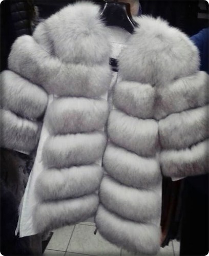 Manteau fourrure renard - fourrure,