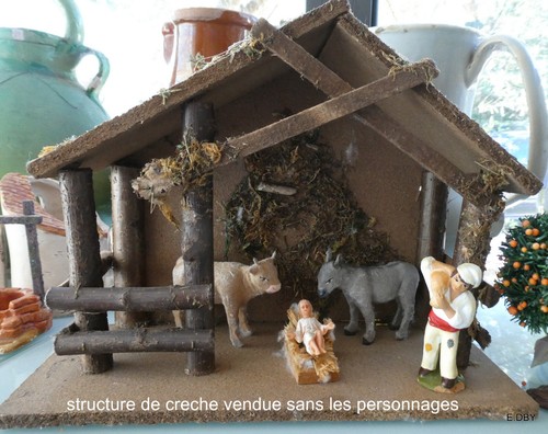 Etable pour creche provencale - pour,