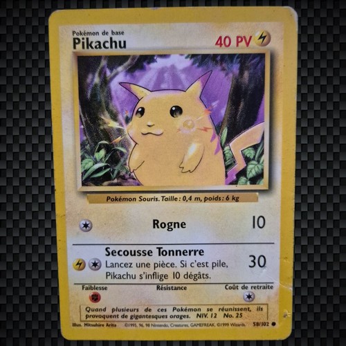 Cartes pokémon pikachu - pokémon, :
