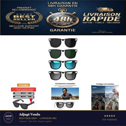 Hibloks clips polarisés pour - hibloks,