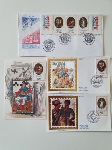 Enveloppes 1er jour - jour, france
