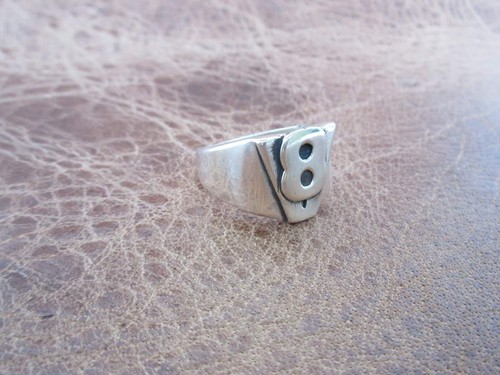 Big block anneau 925 - big, argent
