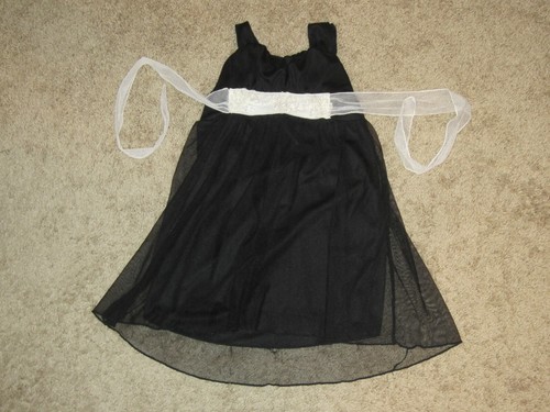Girls black dress size 5 - dress,,