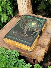 Journal Grimoire en cuir de