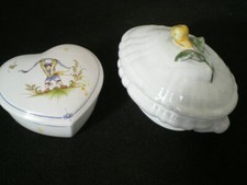 Deux jolis coffrets ceramique - coffrets,
