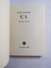 Joyce Mansour - Ça - BAJ - Édition originale numérotée - Eau-forte - 1970