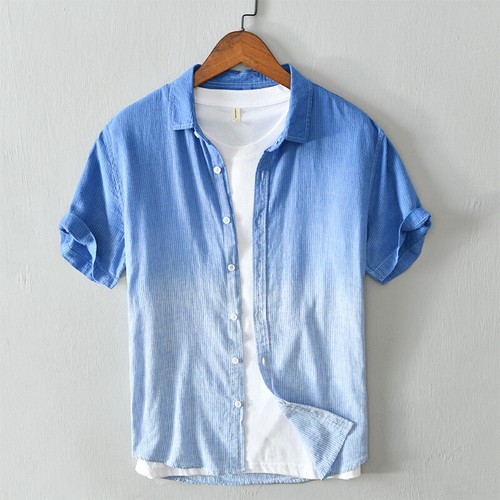 Hommes lin coton mélange - lin,